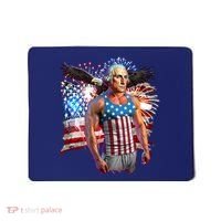 Funny Patriotic Fourth Of July Buff George Washington Mousepad thumb 0