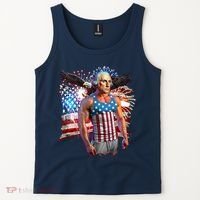 Funny Patriotic Fourth Of July Buff George Washington Tank Top thumb 2