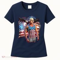 Funny Patriotic Fourth Of July Buff George Washington Women's T-Shirt thumb 0