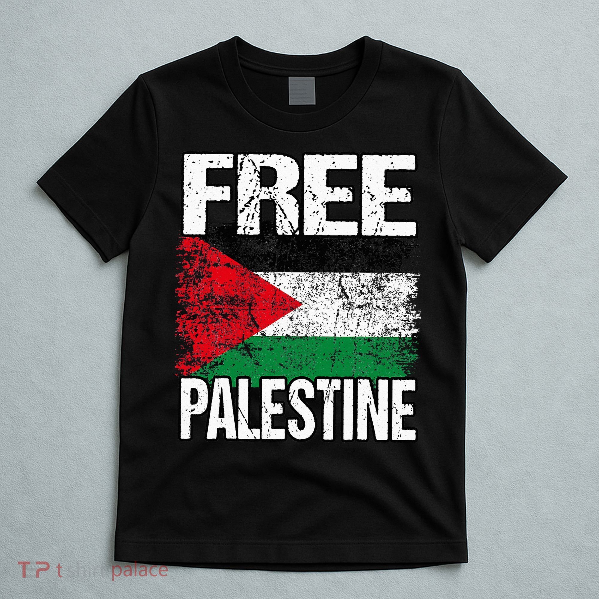 Free Palestine Flag Save Gaza Strip Palestinian T-Shirt