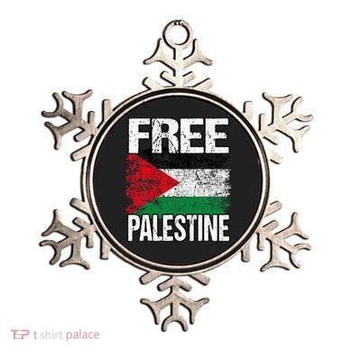 Free Palestine Flag Save Gaza Strip Palestinian Ornament