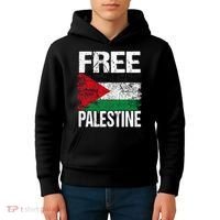 Free Palestine Flag Save Gaza Strip Palestinian Kids Hoodie thumb 4
