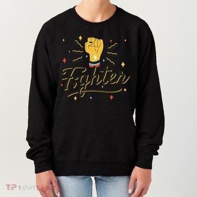 Fighter Powerful Fist Women's Sweatshirt