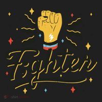 Fighter Powerful Fist Women's Sweatshirt thumb 2