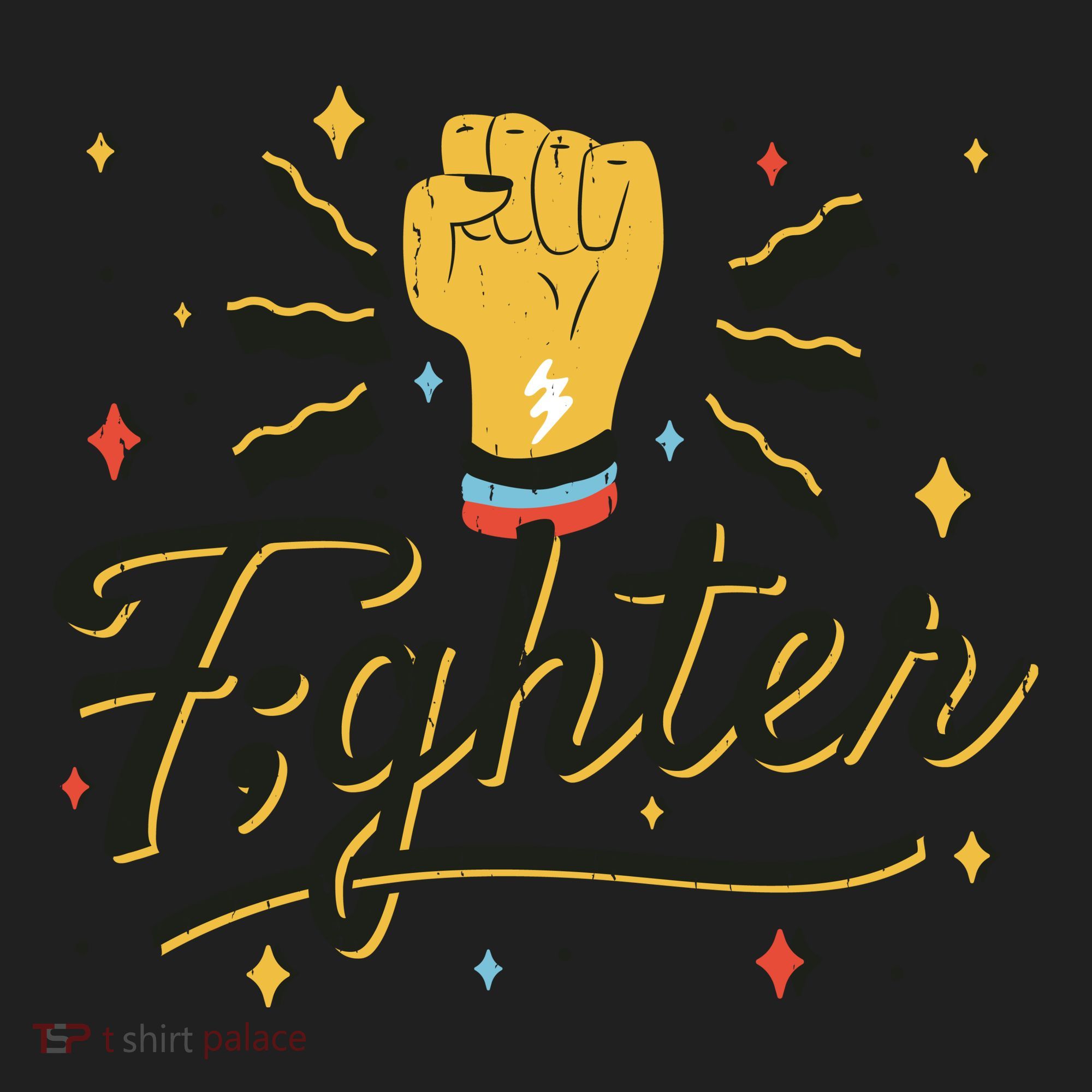 Fighter Powerful Fist Women's Sweatshirt