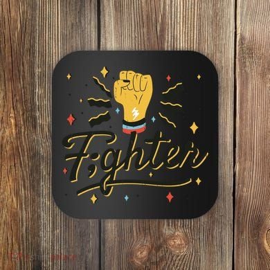 Fighter Powerful Fist Coaster