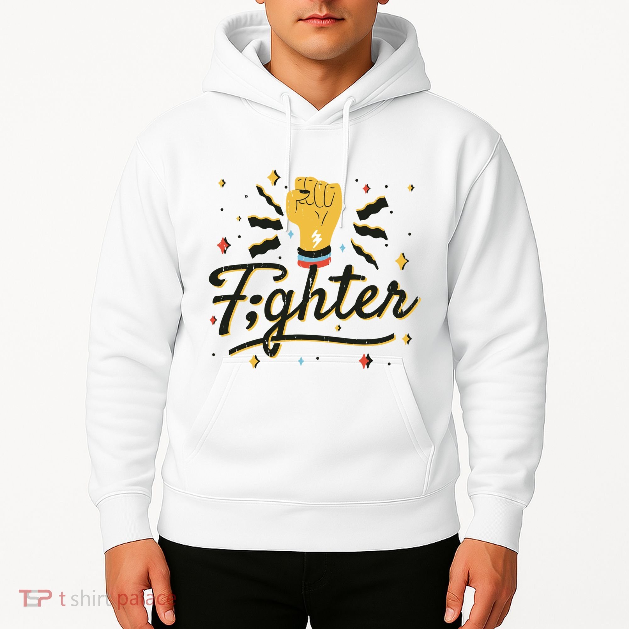 Fighter Powerful Fist Hoodie