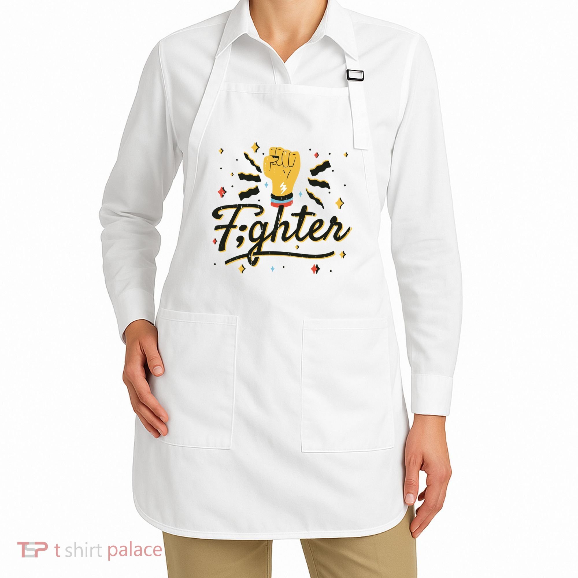 Fighter Powerful Fist Apron