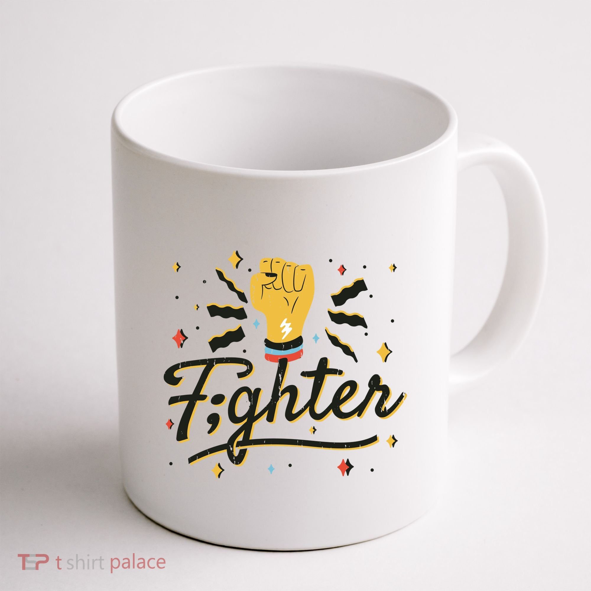 Fighter Powerful Fist Coffee Mug