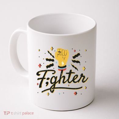 Fighter Powerful Fist Coffee Mug