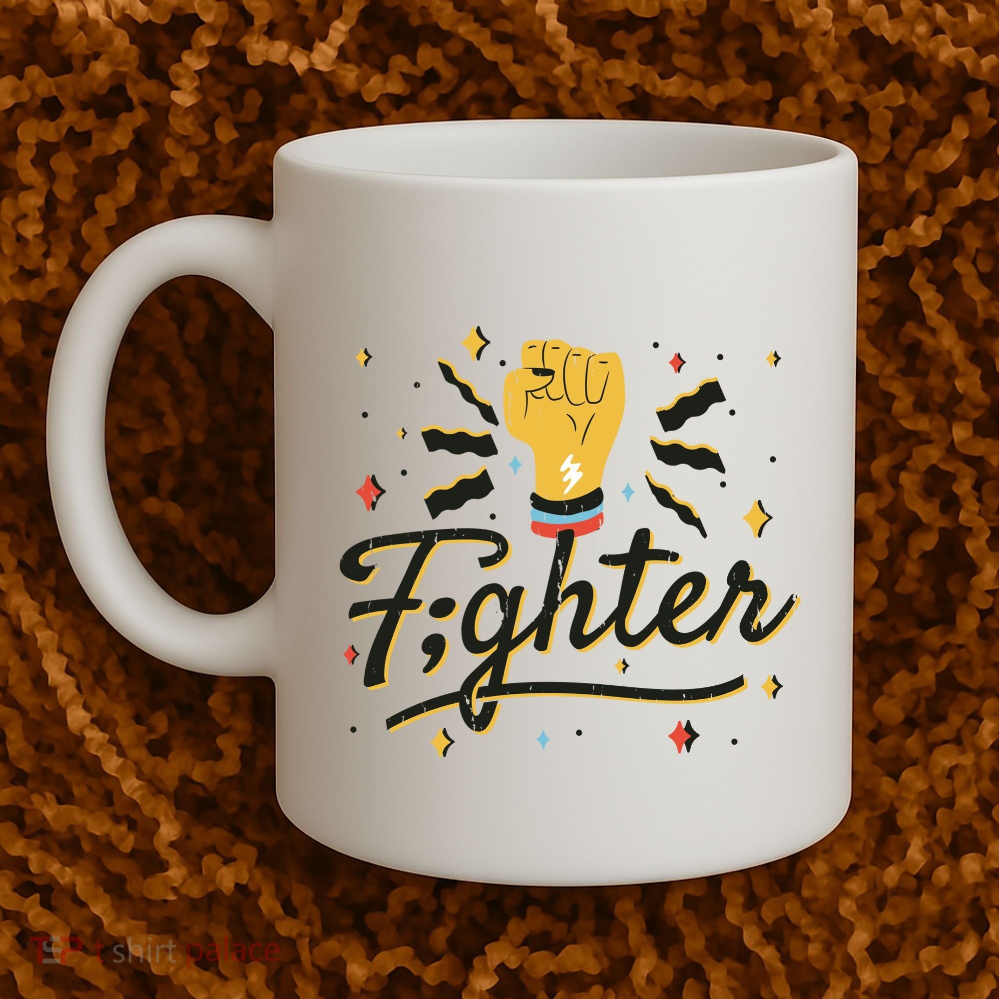 Fighter Powerful Fist Coffee Mug
