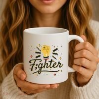 Fighter Powerful Fist Coffee Mug thumb 3