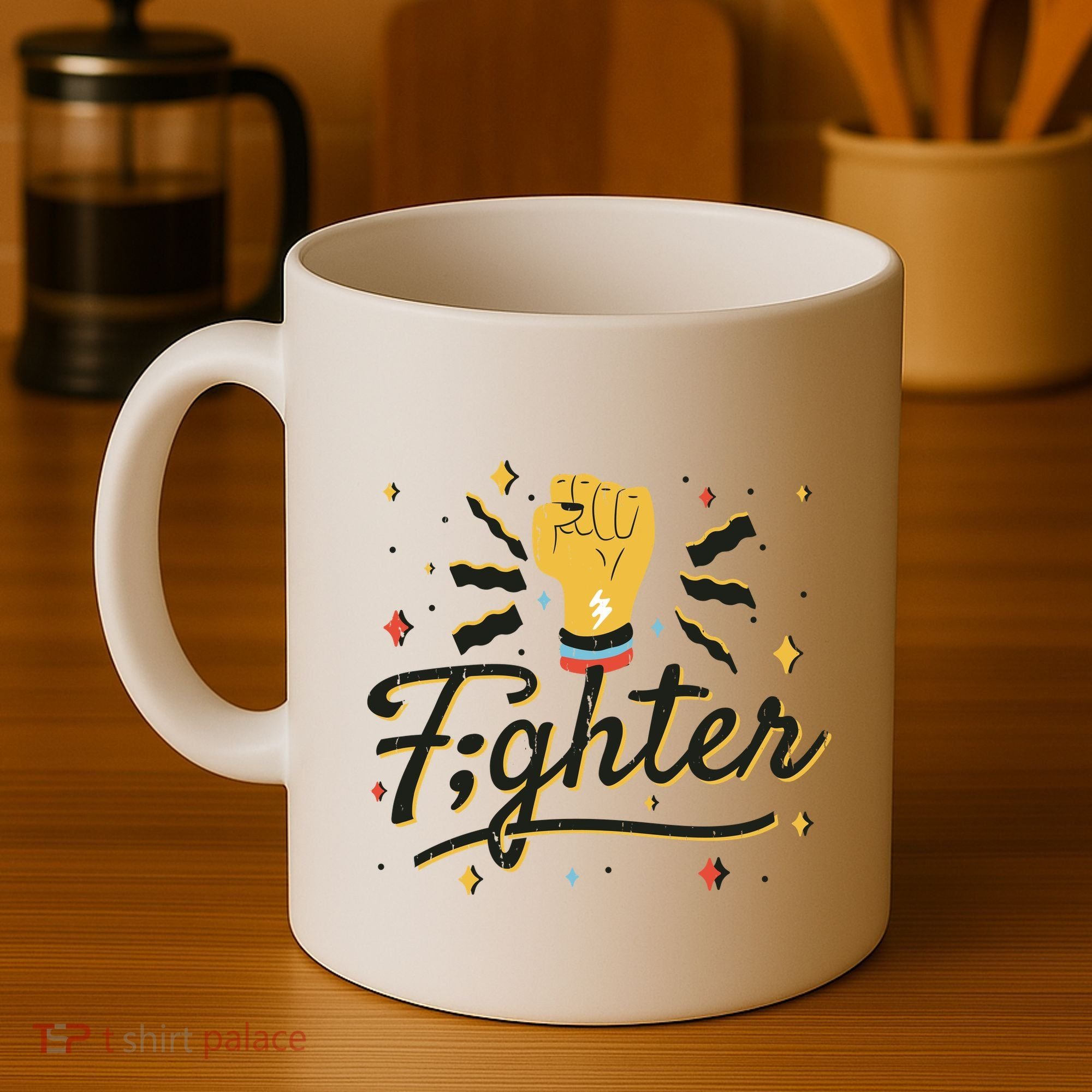 Fighter Powerful Fist Coffee Mug