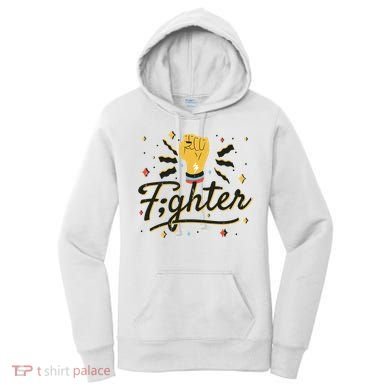 Fighter Powerful Fist Women's Hoodie