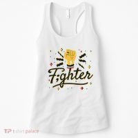 Fighter Powerful Fist Women's Tank Top thumb 0