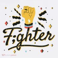 Fighter Powerful Fist Women's Tank Top thumb 5