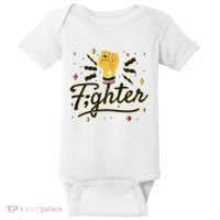 Fighter Powerful Fist Baby Bodysuit thumb 0