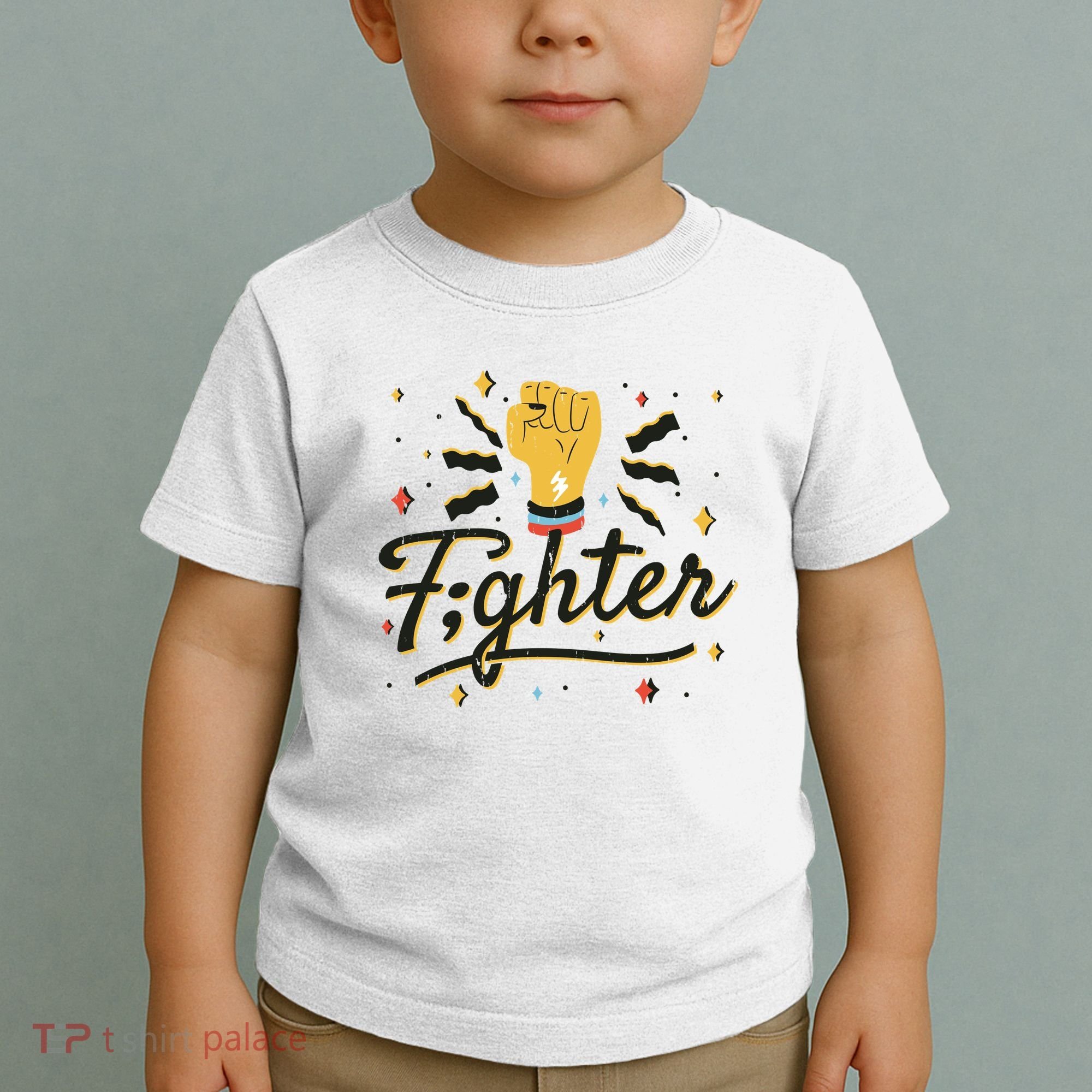 Fighter Powerful Fist Toddler T-Shirt