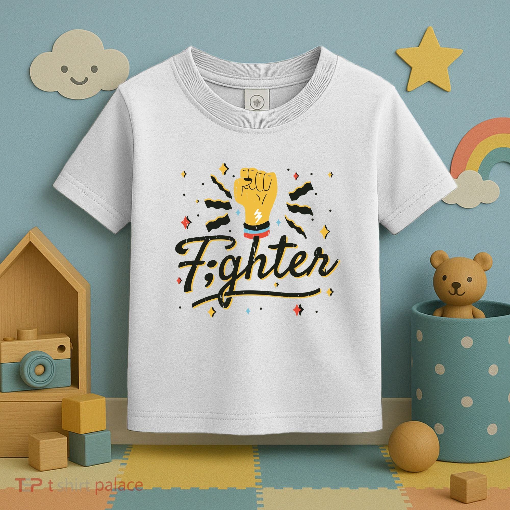 Fighter Powerful Fist Toddler T-Shirt