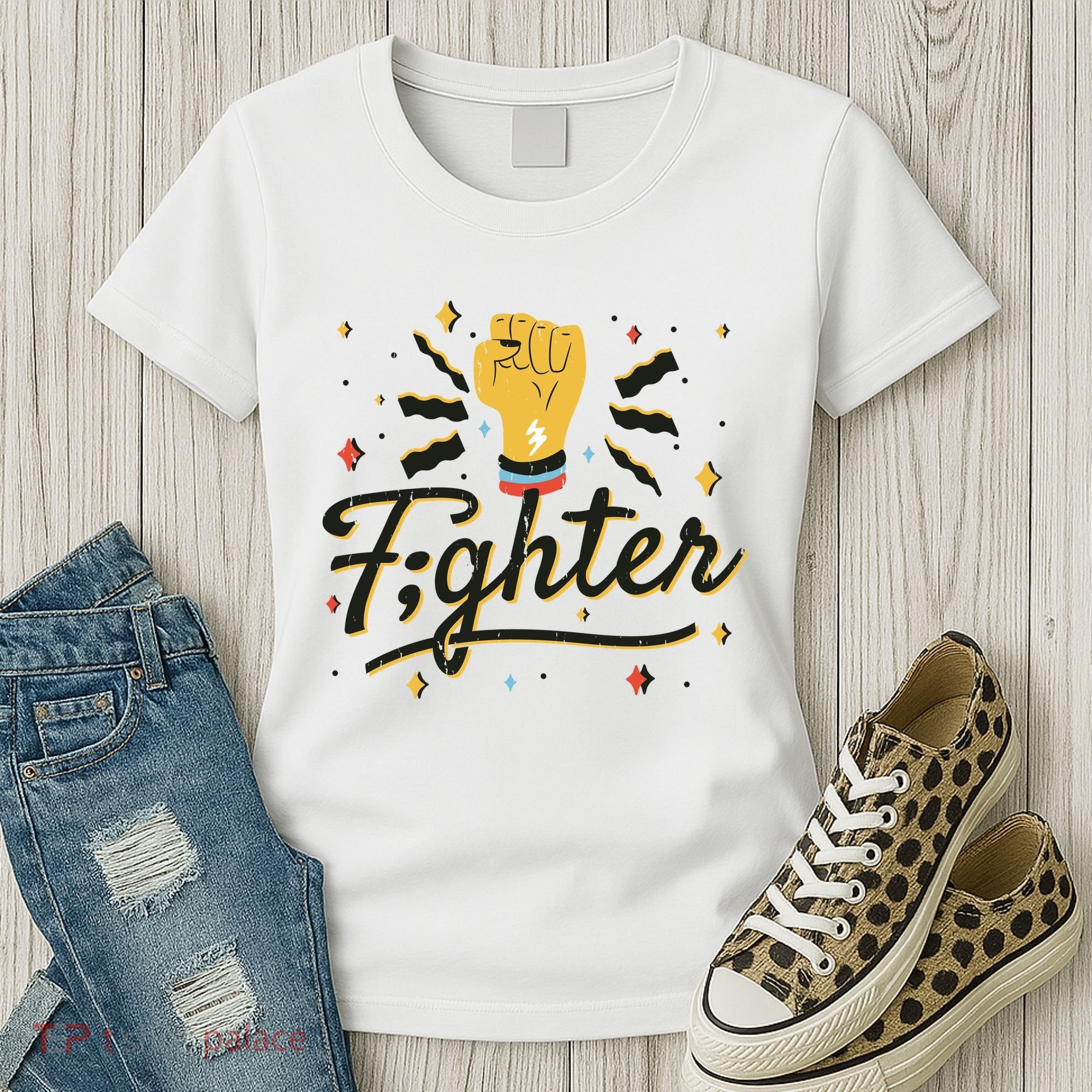 Fighter Powerful Fist Women's T-Shirt