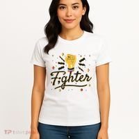 Fighter Powerful Fist Women's T-Shirt thumb 4