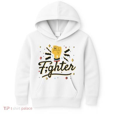 Fighter Powerful Fist Kids Hoodie