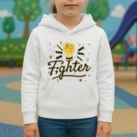 Fighter Powerful Fist Kids Hoodie thumb 3