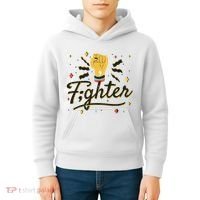 Fighter Powerful Fist Kids Hoodie thumb 4