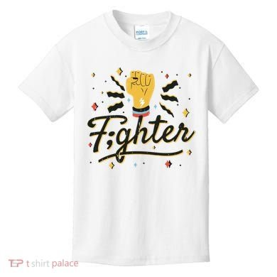 Fighter Powerful Fist Kids T-Shirt