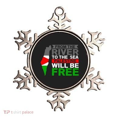 Free Palestine Ornament