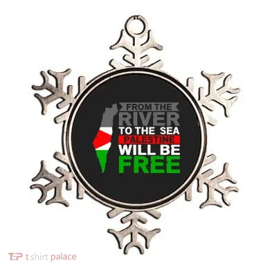 Free Palestine Ornament