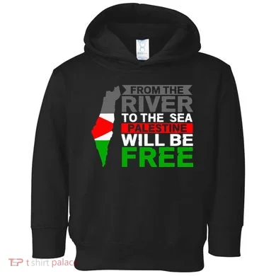 Free Palestine Toddler Hoodie