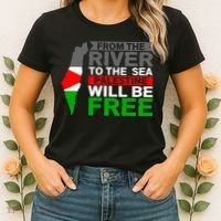 Free Palestine Women's T-Shirt thumb 2