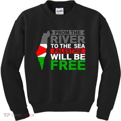 Free Palestine Kids Sweatshirt