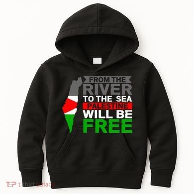 Free Palestine Kids Hoodie