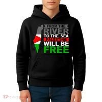 Free Palestine Kids Hoodie thumb 4