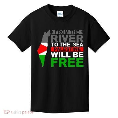 Free Palestine Kids T-Shirt