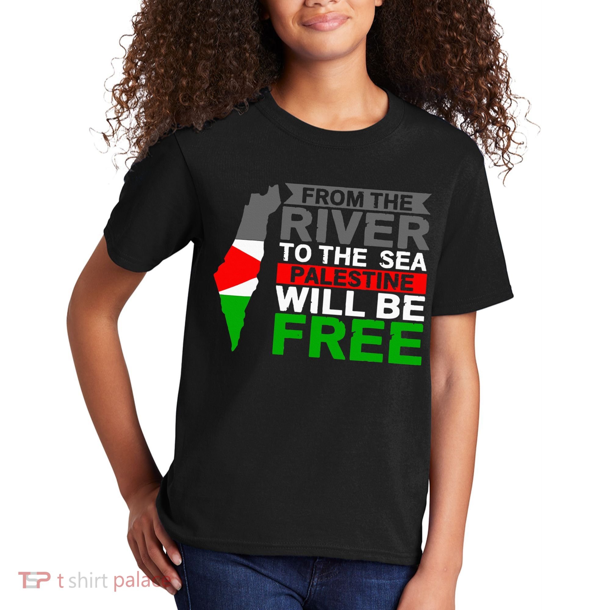 Free Palestine Kids T-Shirt