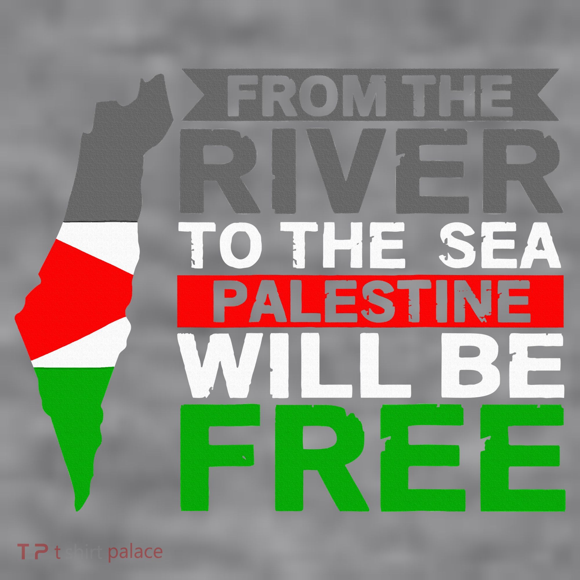 Free Palestine Women's Racerback Cropped Tank