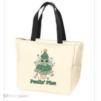 Feelin Pine Funny Christmas Tree Tote Bag thumb 3