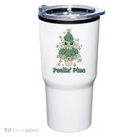 Feelin Pine Funny Christmas Tree Tumbler thumb 0