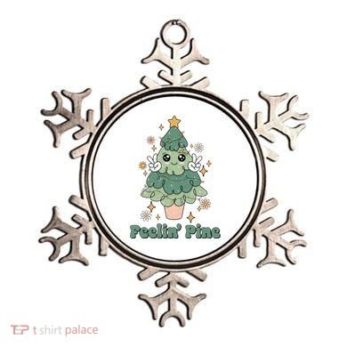 Feelin Pine Funny Christmas Tree Ornament