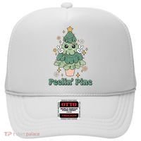 Feelin Pine Funny Christmas Tree Hat thumb 0