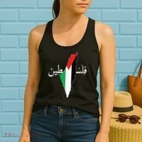 Free Palestine Women's Tank Top thumb 2