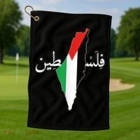 Free Palestine Golf Towel thumb 1