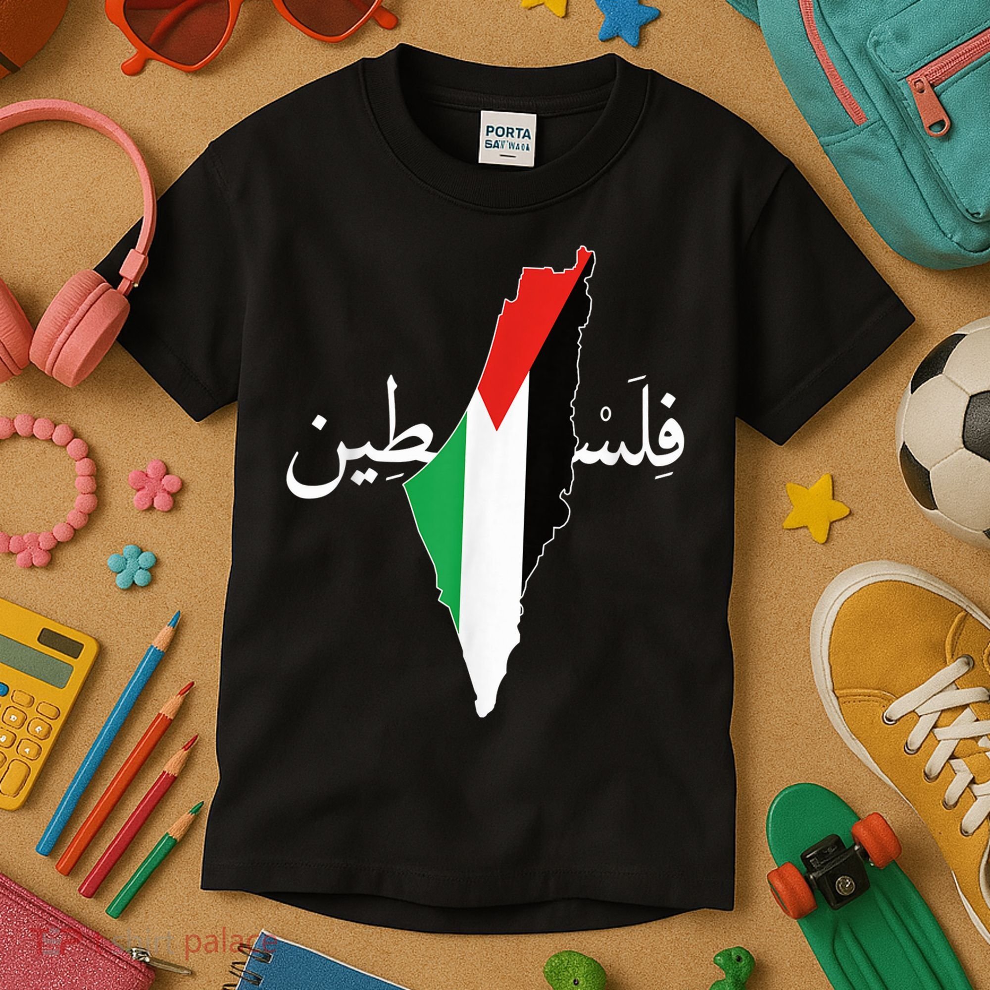 Free Palestine Kids T-Shirt