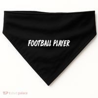 Football Player USA-Made Doggie Bandana thumb 0