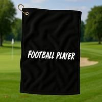 Football Player Golf Towel thumb 1
