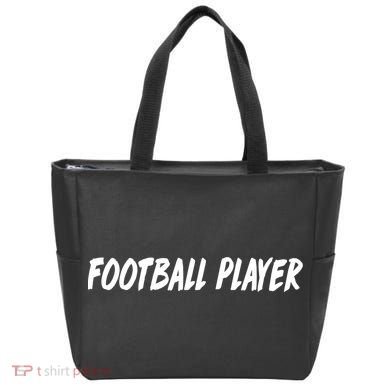 Football Player Tote Bag