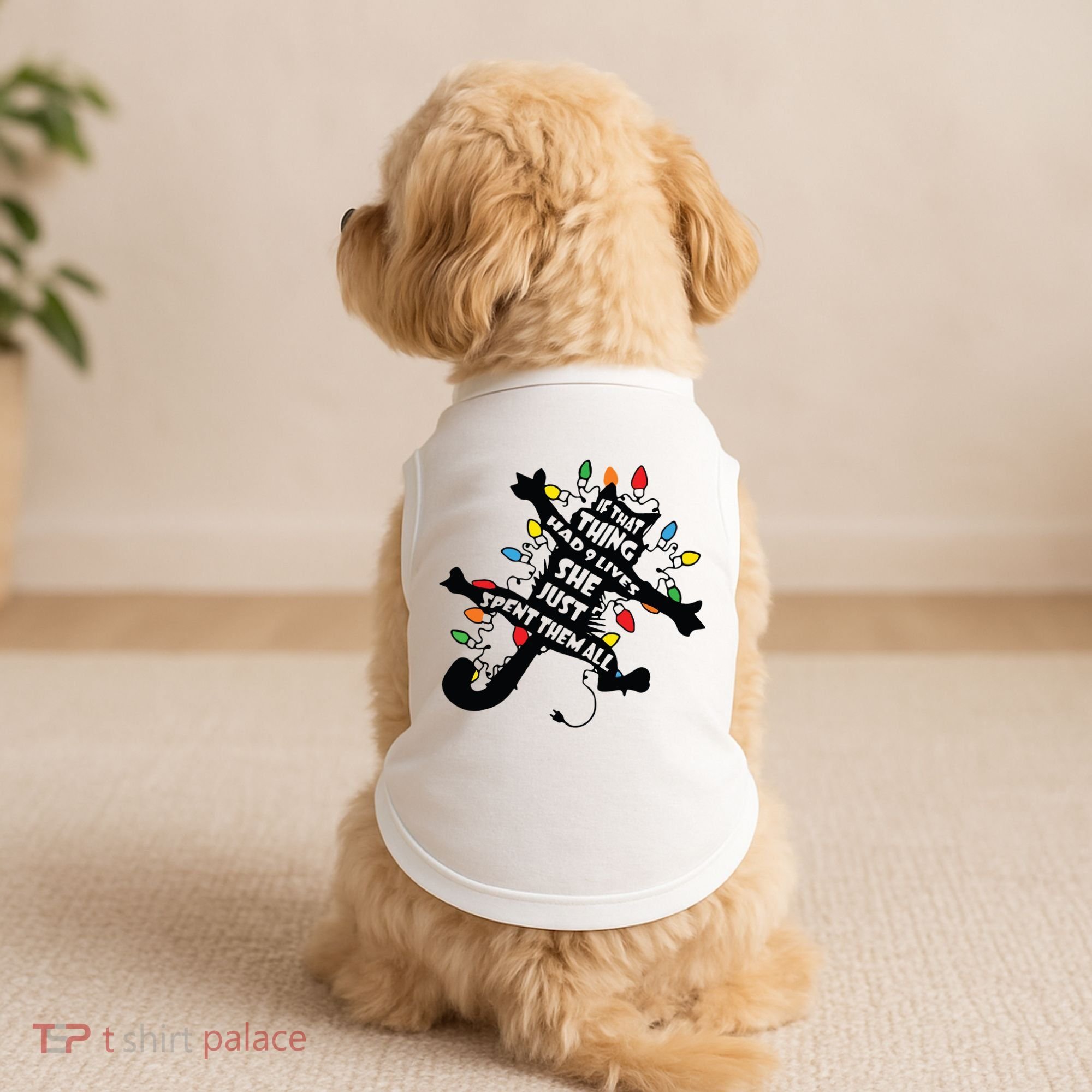 Funny Pussycat From Christmas Vacation Frieds Lover Doggie Tank
